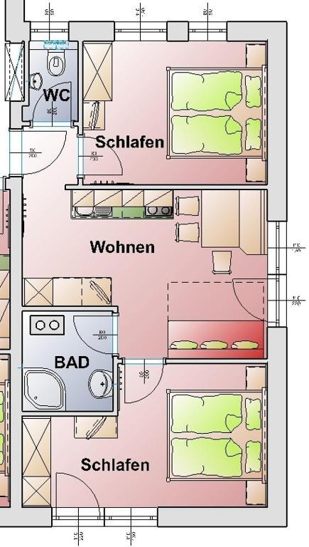 Appartements Stockinger Гросарл Стая снимка
